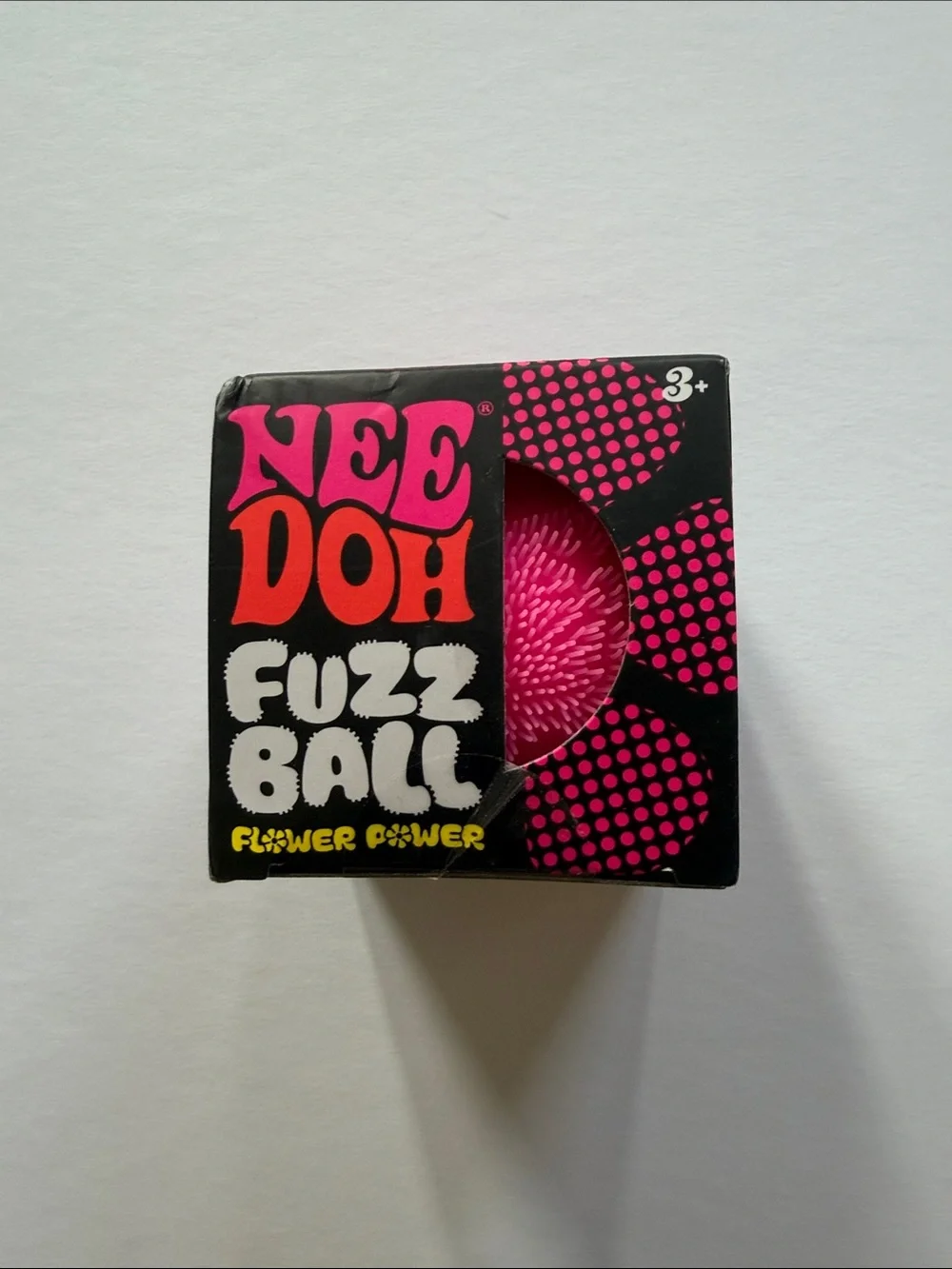 Needoh Fuzz Ball - Pink 100 percent authentic